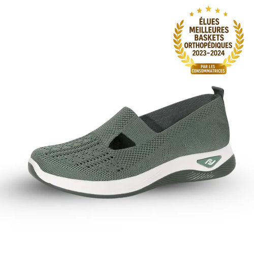 ErgoStepia™ - Baskets à confort orthopédique pour femme