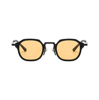 Black with Yellow Lenses