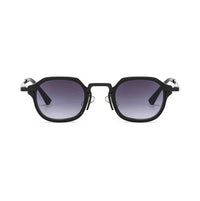 Black with Purple Lenses
