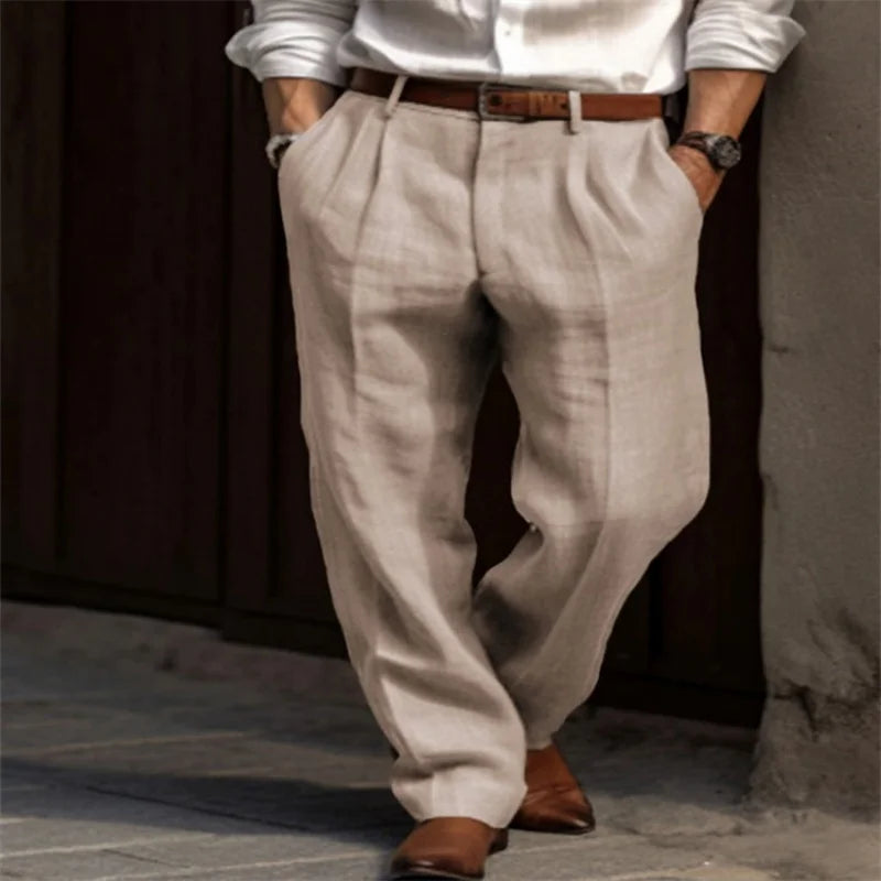 Linen Easygoing Comfort Pants