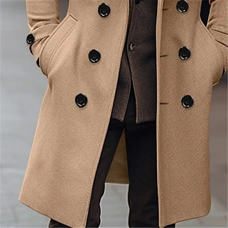 Chic Wool Blend Overcoat