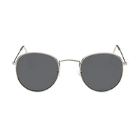 Silver with Black Lenses