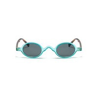 Blue/Leopard with Dark Lenses