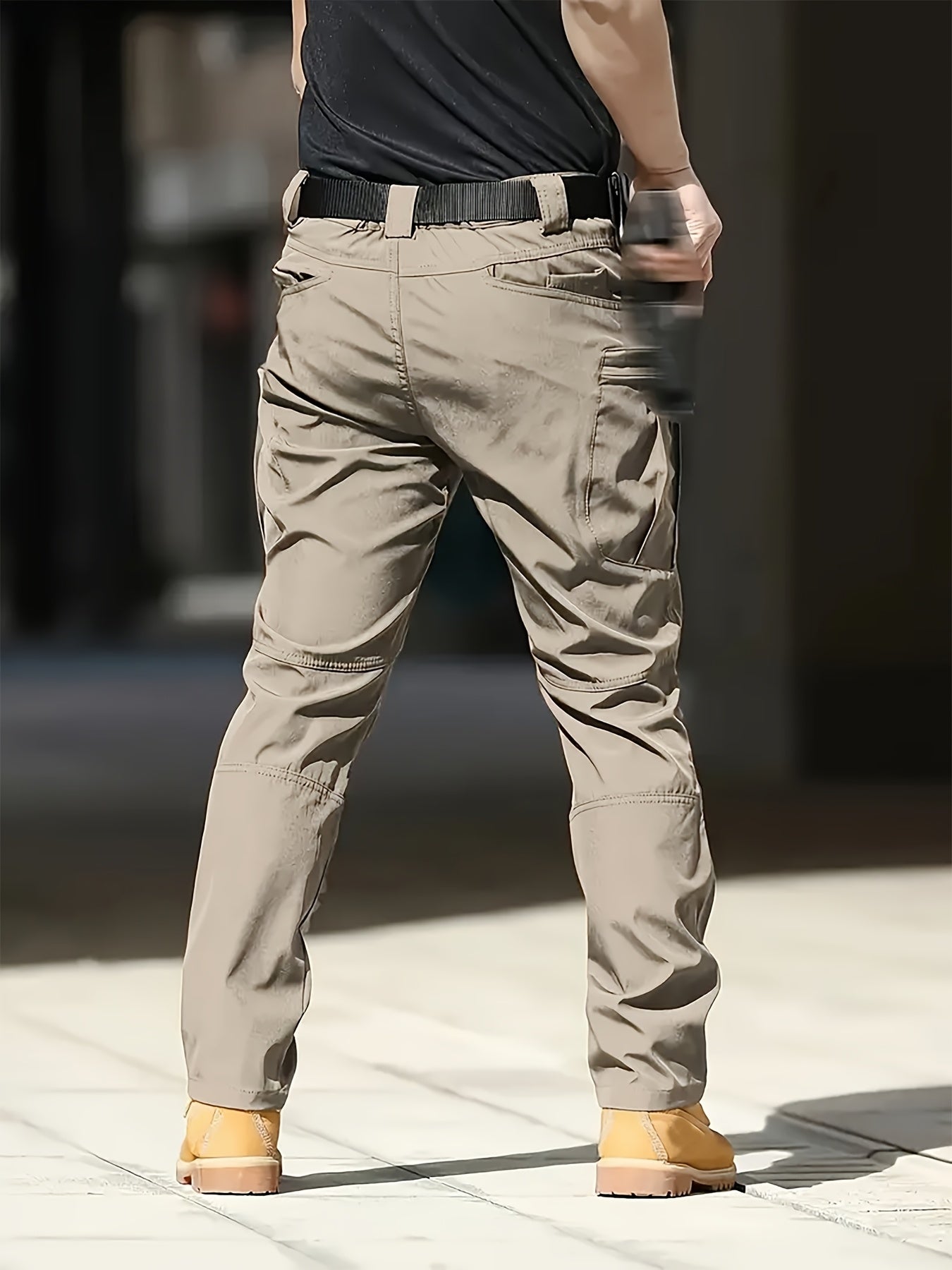 2-Pack Men’s Tactical Cargo Pants – Multi-Pocket Stretchy Outdoor Trousers for Hiking & Everyday Wear