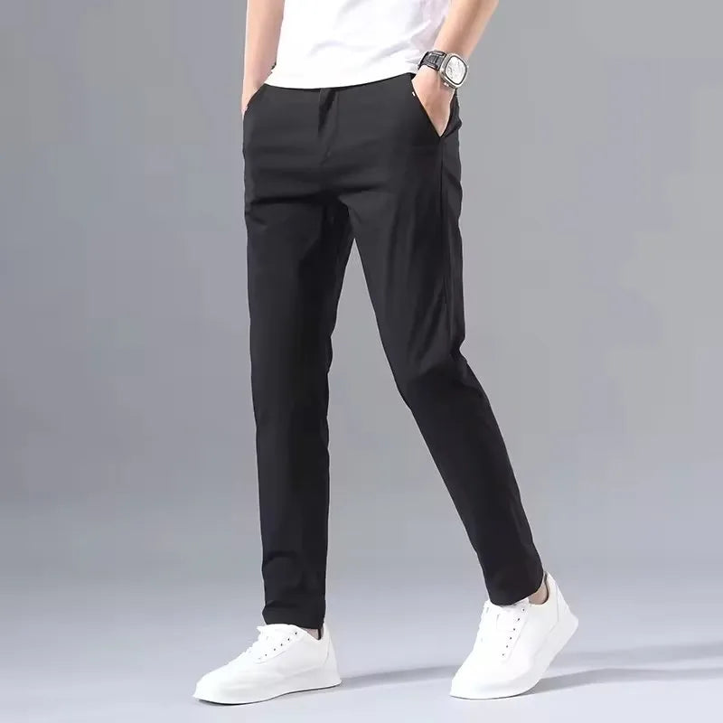 Sleek Cotton Golf Pants