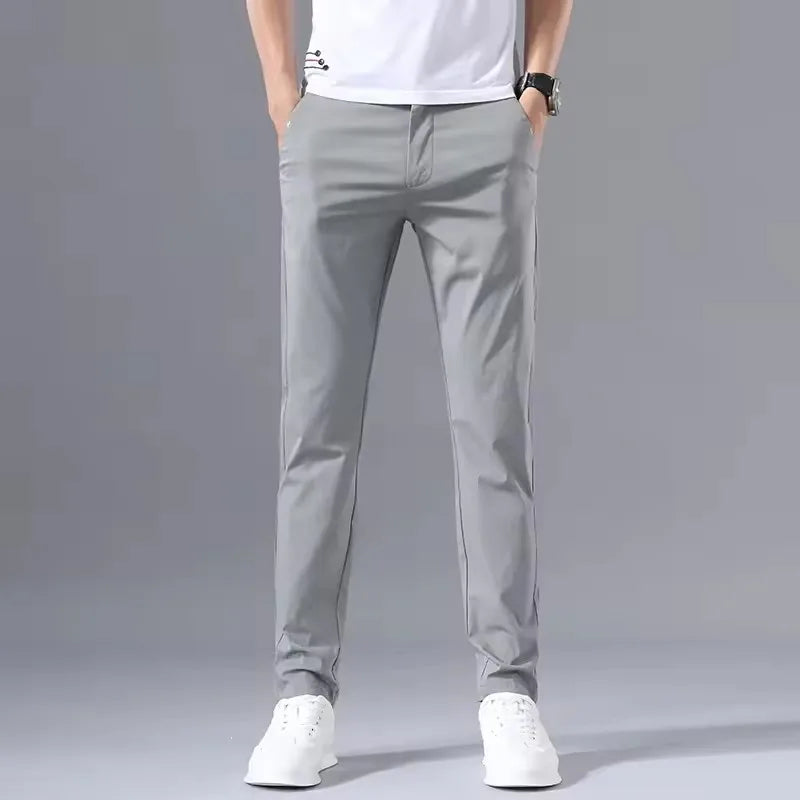 Sleek Cotton Golf Pants