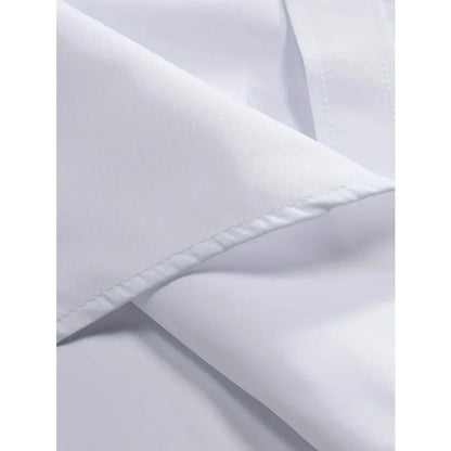 Chic Men's Solid Long Sleeve Shirt