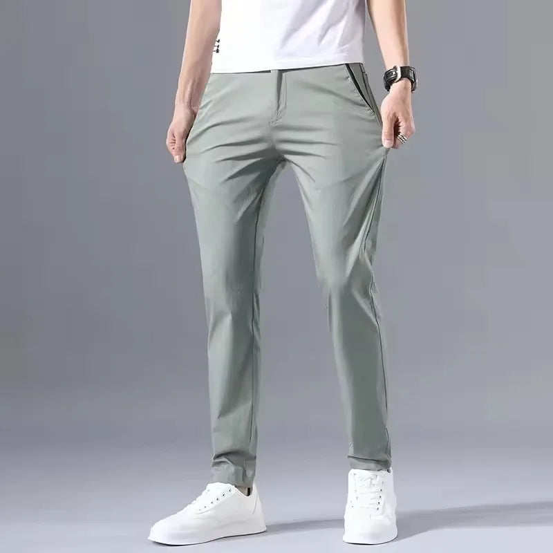 Sleek Cotton Golf Pants