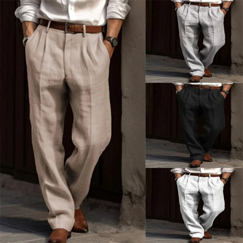Linen Easygoing Comfort Pants