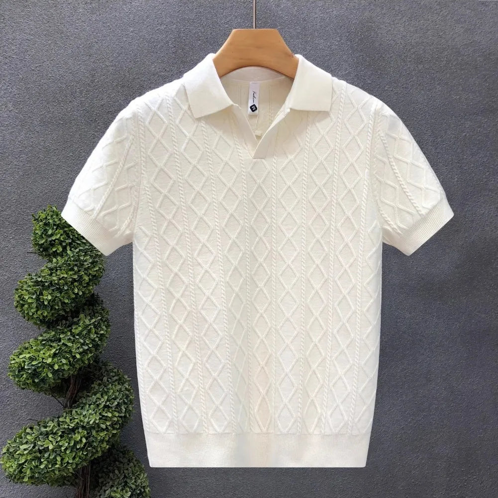 Chill Wave V-Neck Golf Shirt