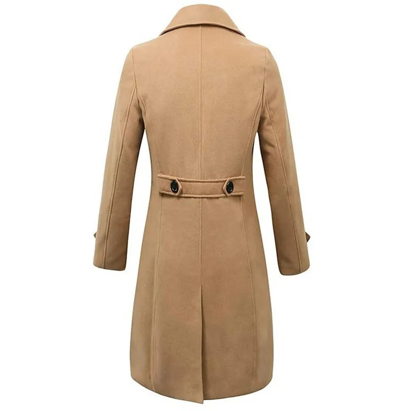 Chic Wool Blend Overcoat