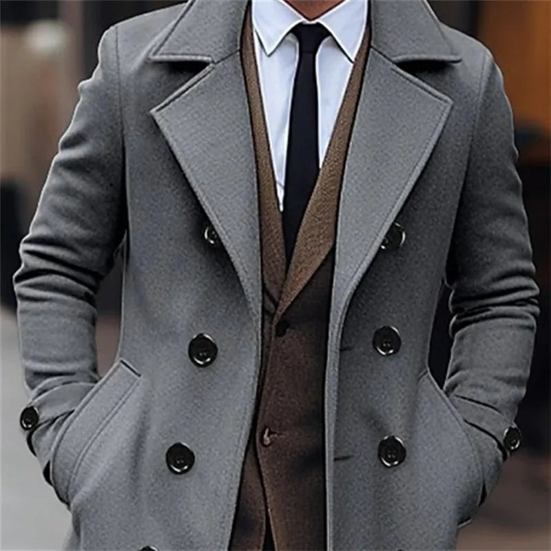 Chic Wool Blend Overcoat