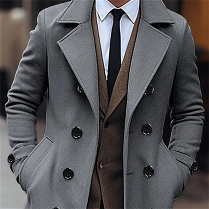 Chic Wool Blend Overcoat