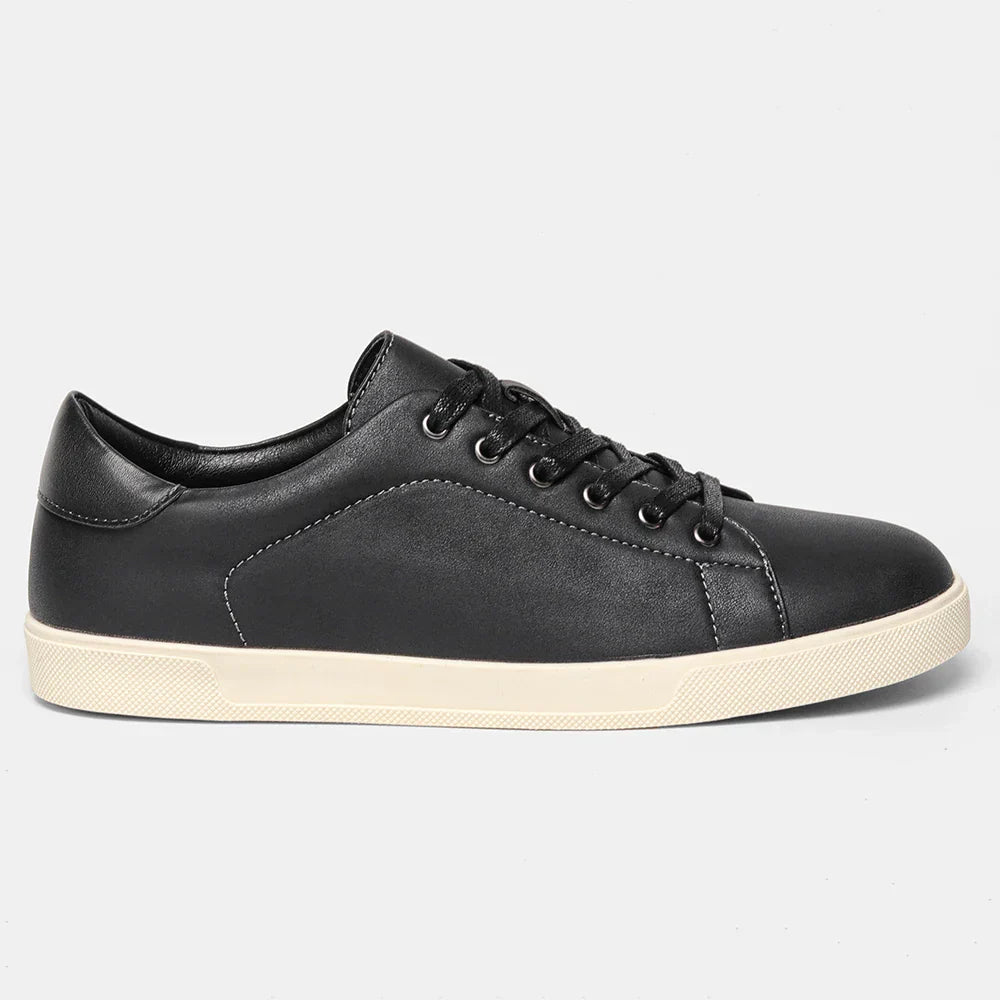 Chic Leather Casual Sneakers
