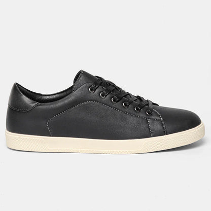Chic Leather Casual Sneakers