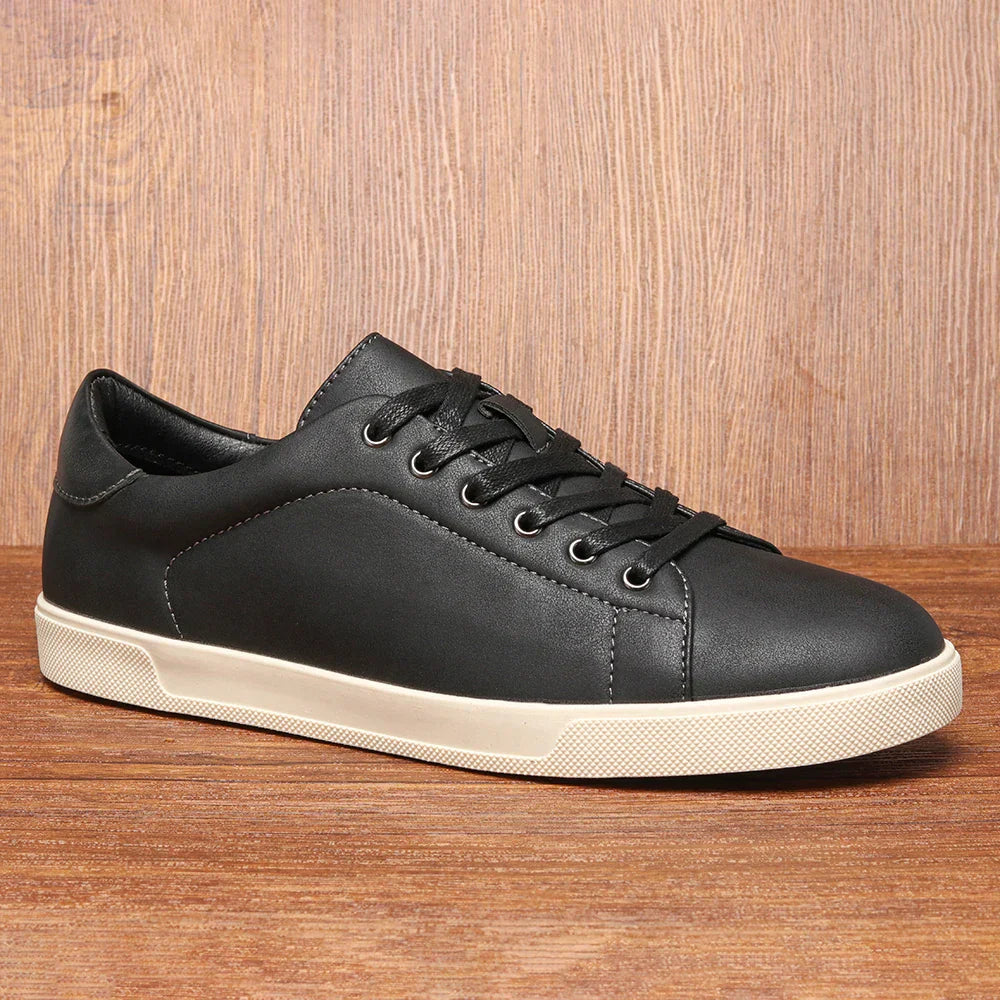 Chic Leather Casual Sneakers