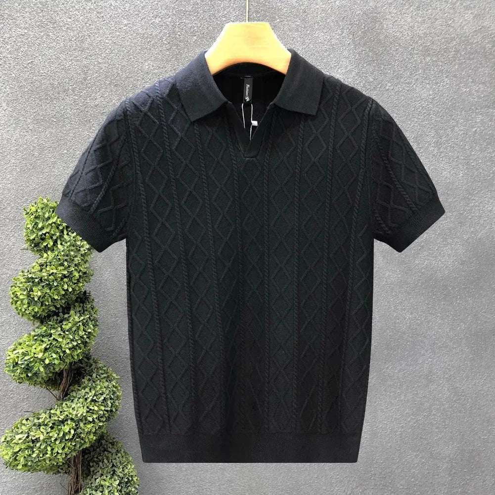 Chill Wave V-Neck Golf Shirt
