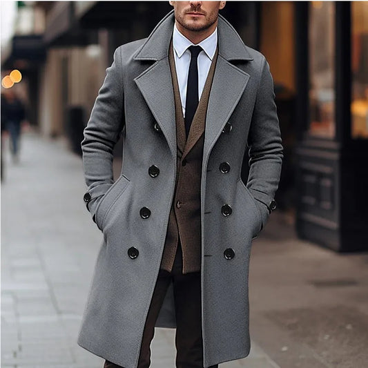 Chic Wool Blend Overcoat