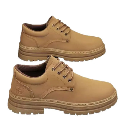 Men's Lightweight Leather Work Shoes