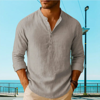 Men's Island Vibes Henley Shirt