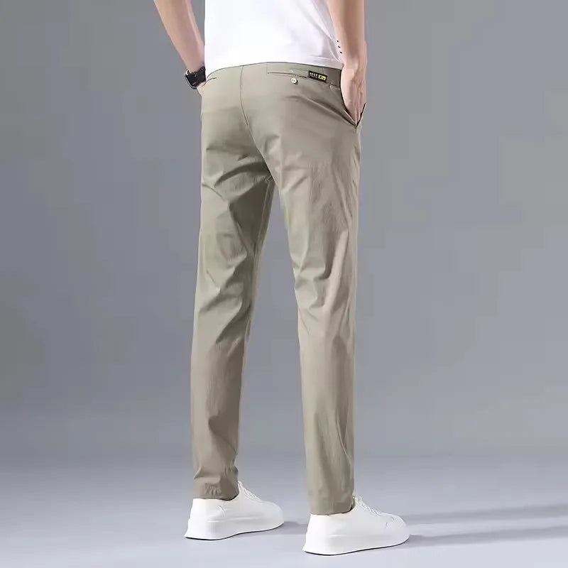 Sleek Cotton Golf Pants