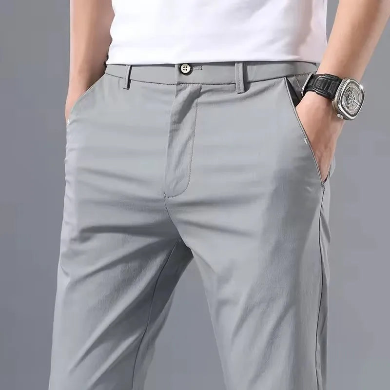 Sleek Cotton Golf Pants