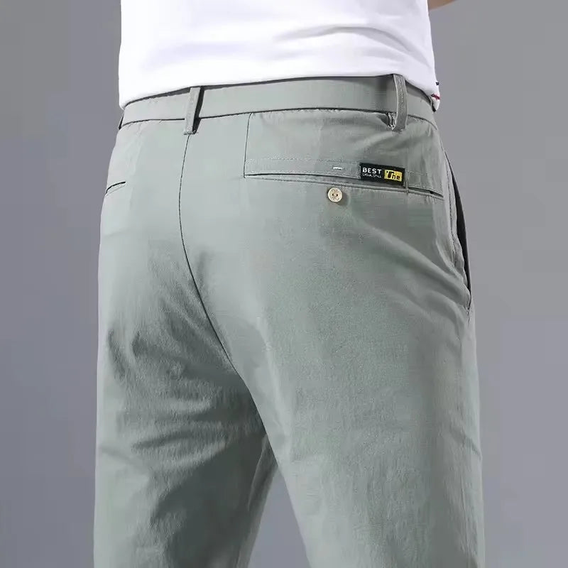 Sleek Cotton Golf Pants