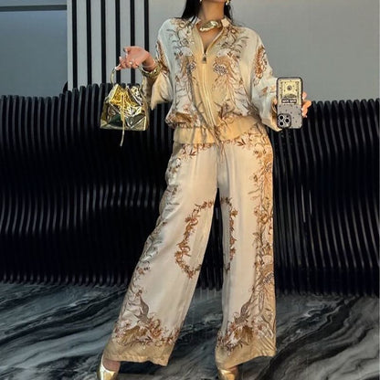 Saori™ Set — Elegant Lightweight Satin with Timeless Cultural Style